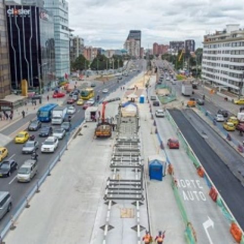 INICIÓ MONTAJE DE ESTACIÓN TM EN TRONCAL 68, EN CALLE 100 ENTRE CARRERAS 21 Y 19